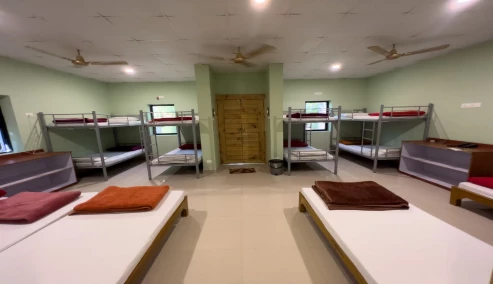 Dormitory room in Tadoba Park